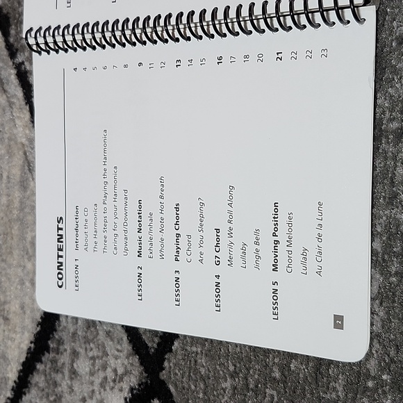 FIRSTACT LEARN & PLAY HARMONICA INSTRUCTIONS BOOK & PLAY-ALONG CD - Picture 3 of 9